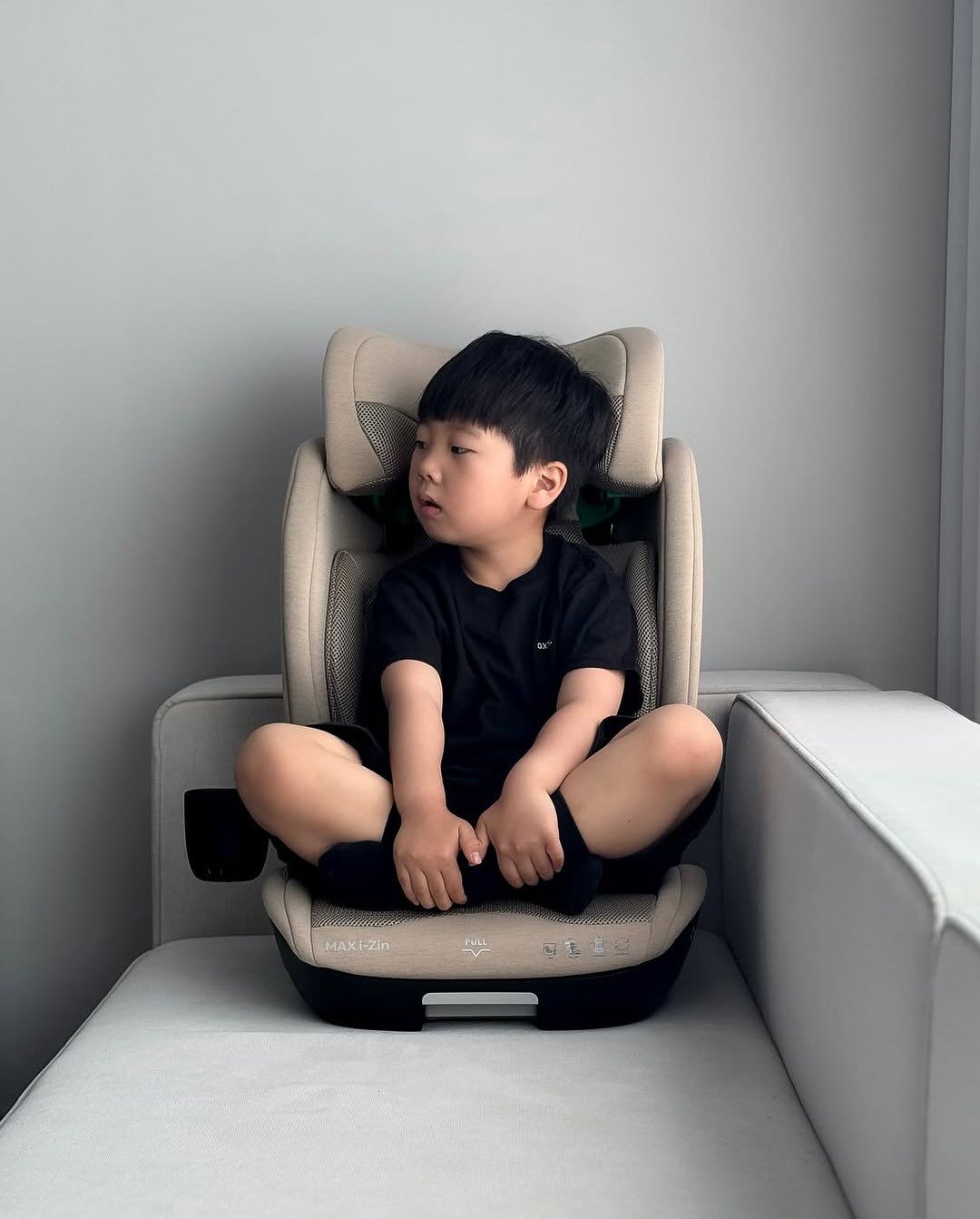  GHẾ NGỒI Ô TÔ BOOSTER SEEC MAX I-ZIN 2 JUNIOR - MÀU NÂU 