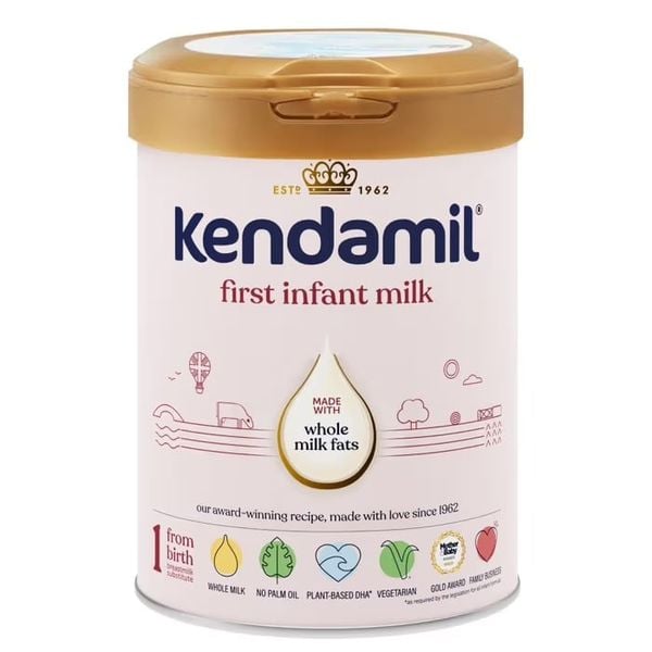  Sữa Nguyên Kem Kendamil Classic số 1 800g (0-6 tháng) 