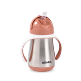  Bình Nước Giữ Nhiệt Kèm Ống Hút Béaba Cho Bé Từ 8M+ (350ml) 
