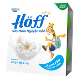  Sữa Chua Hoff 6M+ (55g x 4) 