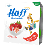  Sữa Chua Hoff 6M+ (55g x 4) 