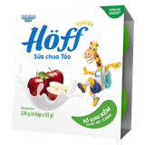  Sữa Chua Hoff 6M+ (55g x 4) 