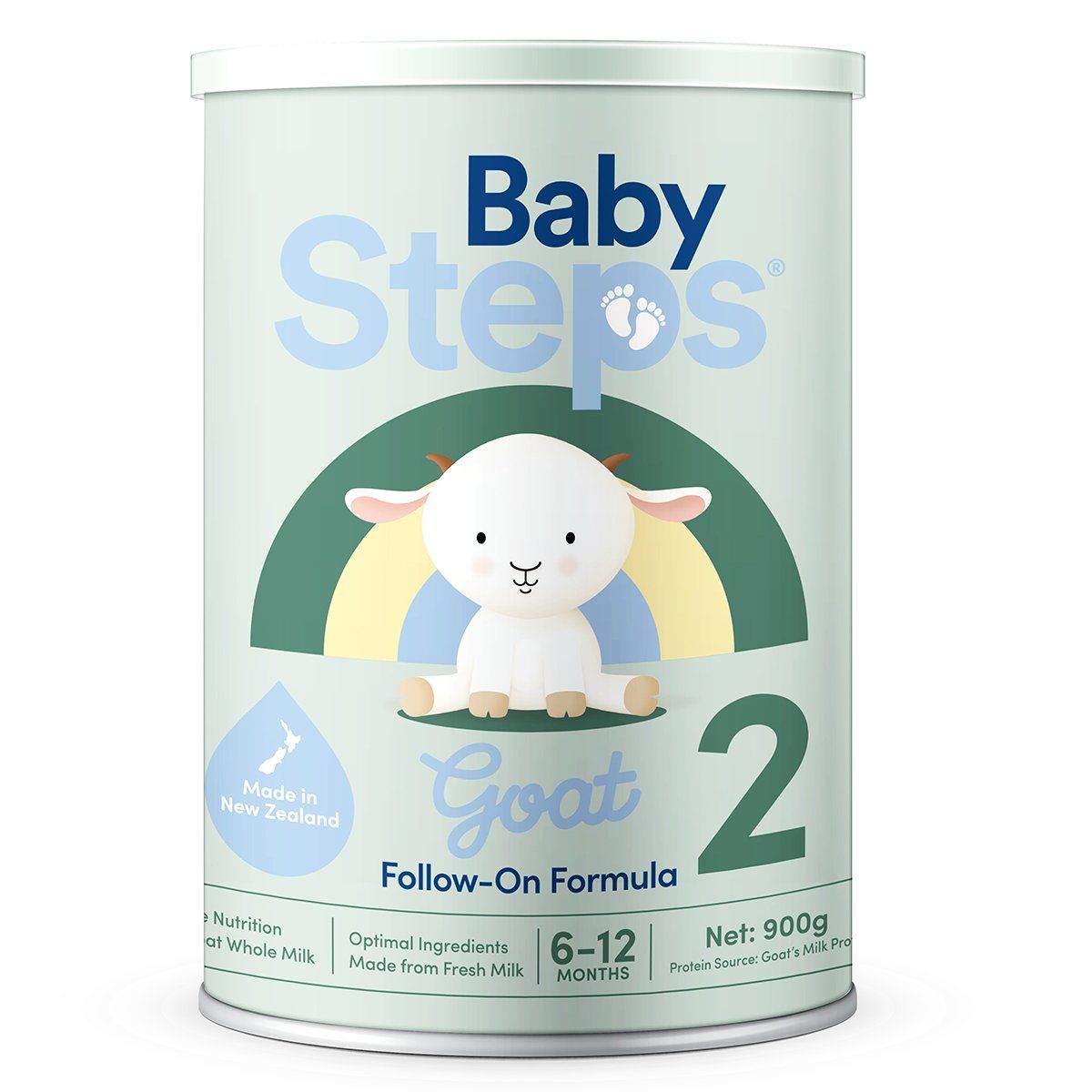  Sữa Dê Baby Steps Follow-on Formula Số 2 900g (6-12 tháng) 