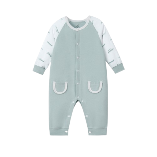  Body dài tay La Pomme phối màu ngộ nghĩnh 