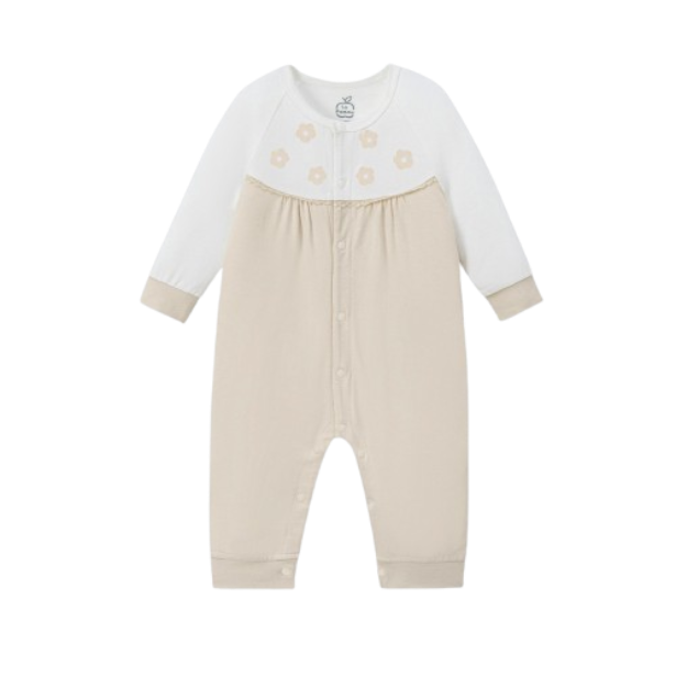  Body dài tay La Pomme phối màu họa tiết nhí 