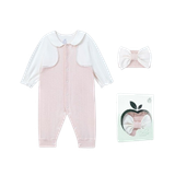  Body dài tay La Pomme kèm băng đô sắc màu ngọt ngào 