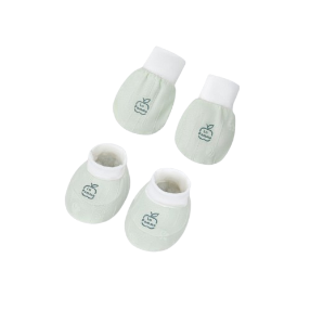  Set bao tay bao chân sơ sinh La Pomme Happy Friend 