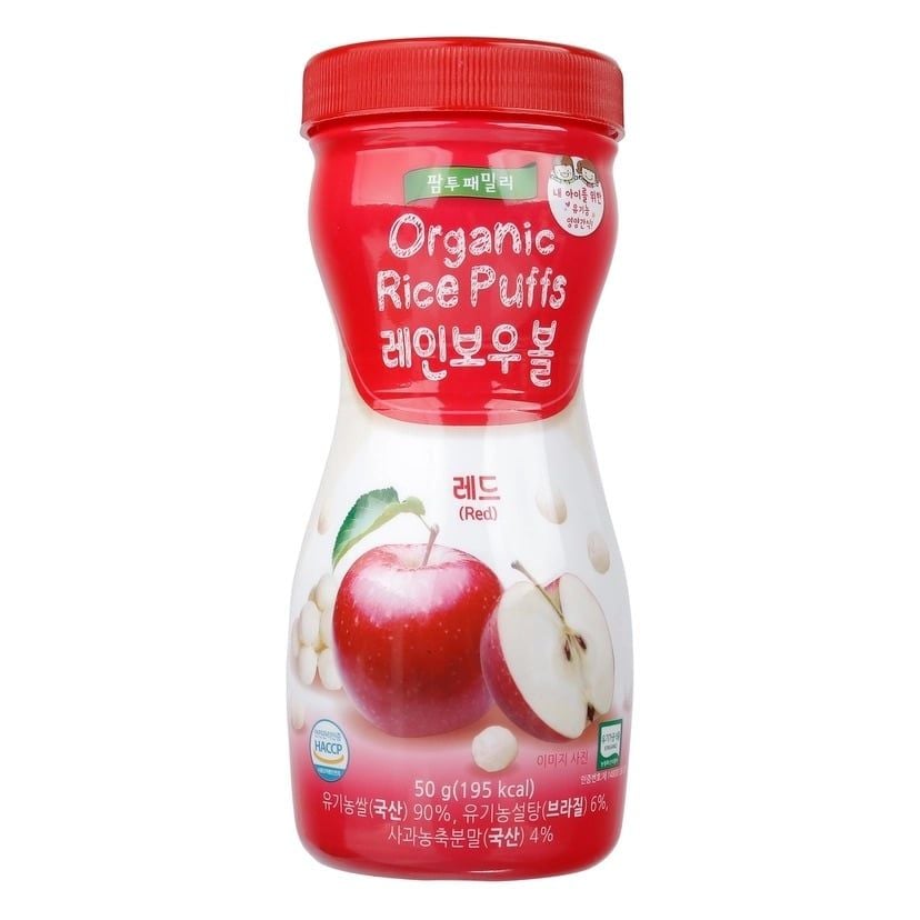  Bánh Bỏng Gạo Tròn Hữu Cơ Fram To Baby 50g 