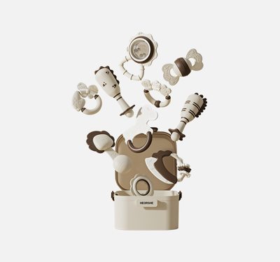  Bộ Xúc Xắc Gặm Nướu Heorshe Cho Bé Từ 0m+ 