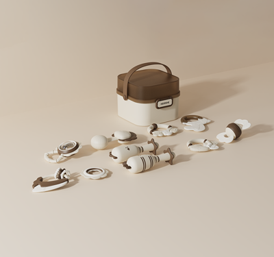  Bộ Xúc Xắc Gặm Nướu Heorshe Cho Bé Từ 0m+ 