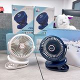  Quạt Tích Điện Kẹp Xe Đẩy Umoo UM13170 