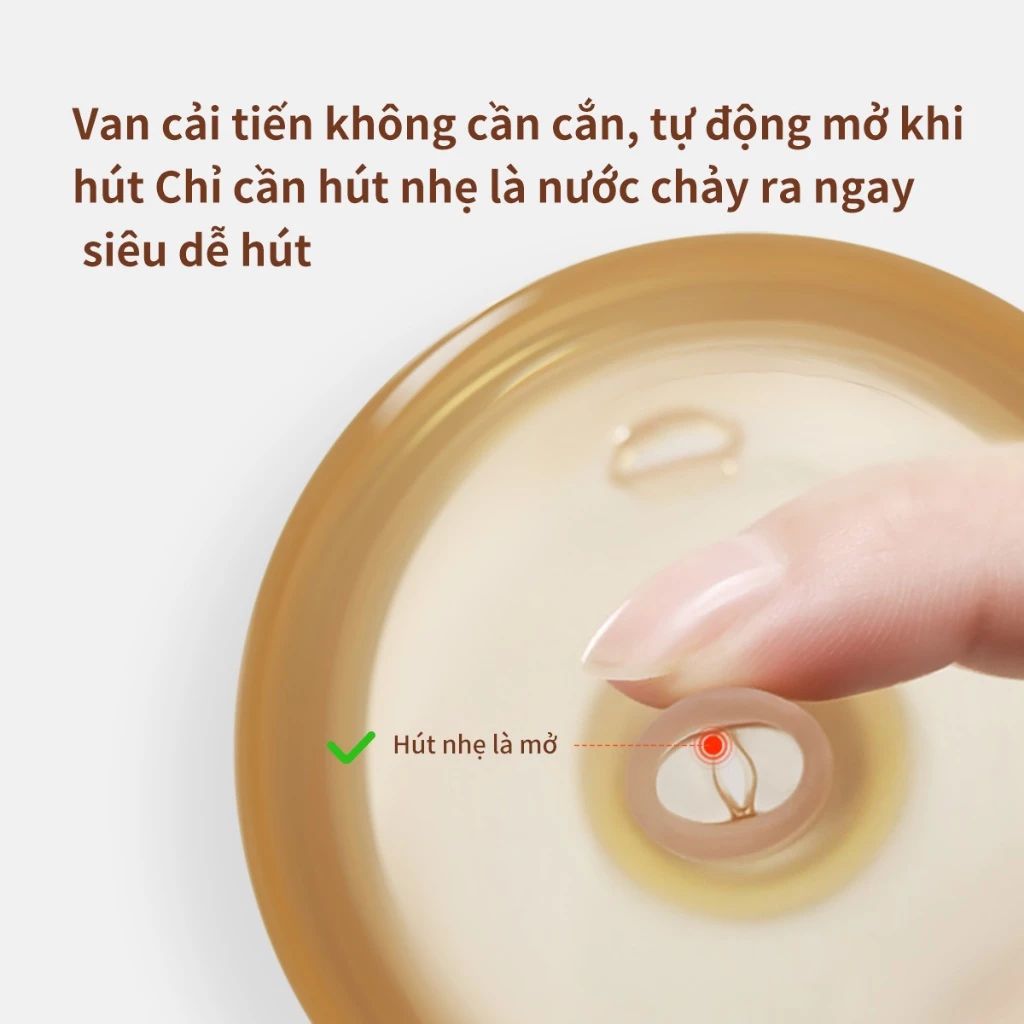  Bình tập hút Thyseed PPSU cao cấp chống sặc cho bé 6M+ (300ml) 