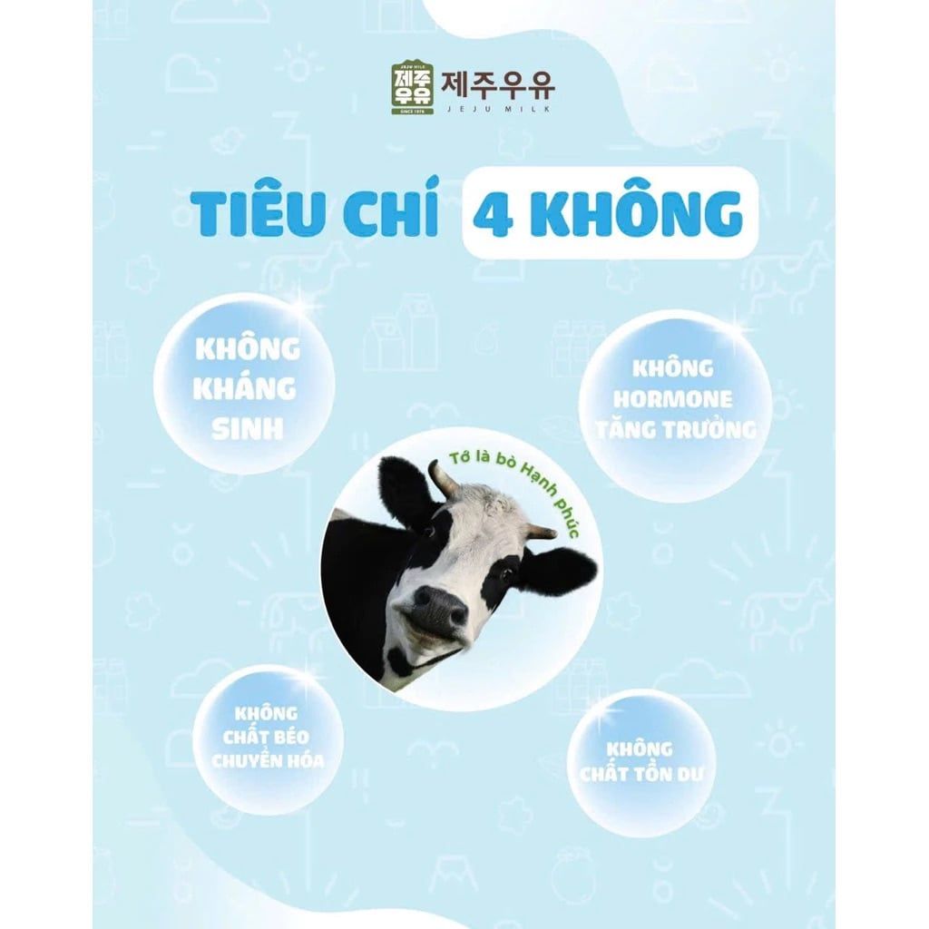  Sữa tươi không kháng sinh JEJU MILK (115ml) 