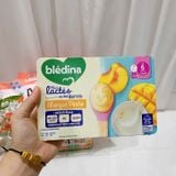  Sữa chua Bledina Mini Lactes vị Xoài Đào 6M+ (55g x 6) 