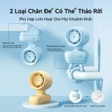  Quạt Xe Đẩy Bạch Tuột JisuLife 4 
