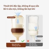  Bình sữa chống đầy hơi Thyseed PPSU cho trẻ sơ sinh 