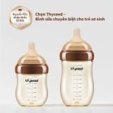  Bình sữa chống đầy hơi Thyseed PPSU cho trẻ sơ sinh 