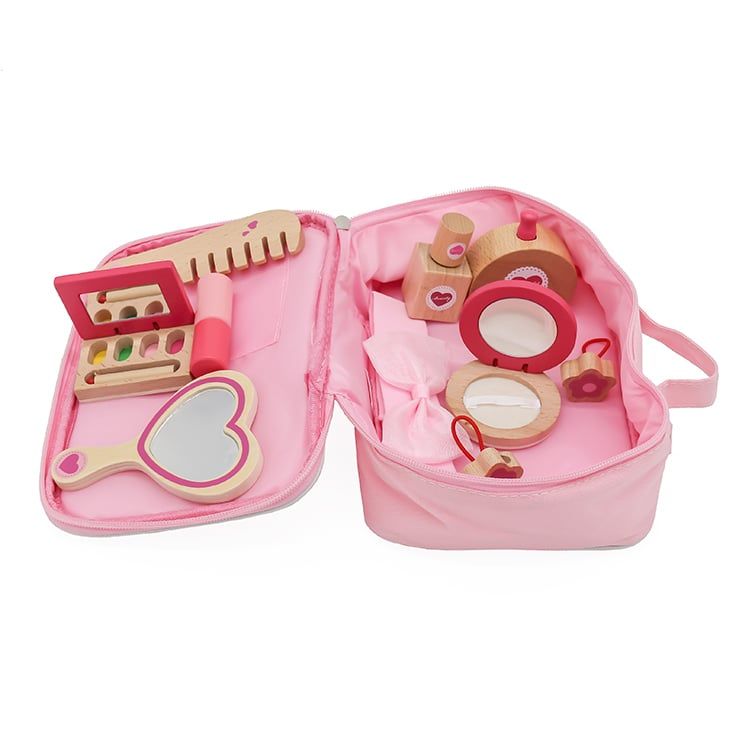  Bộ Đồ Chơi Trang Điểm Cho Bé Bằng Gỗ LouLou By Vinaquick 