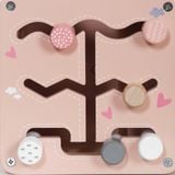  (A) Đồ Chơi Gỗ Thả Khối Đa Năng Màu Hồng LouLou by Vinaquick 