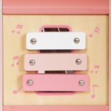  (A) Đồ Chơi Gỗ Thả Khối Đa Năng Màu Hồng LouLou by Vinaquick 