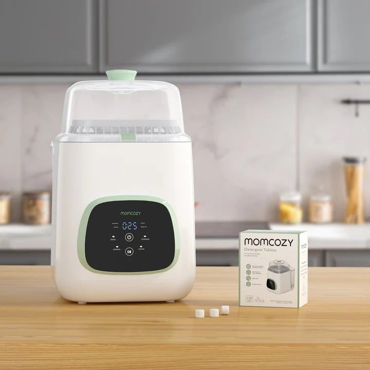  Viên Rửa Bình Sữa Chuyên Dụng Cho Máy KleanPal Pro Momcozy (120 Viên) 