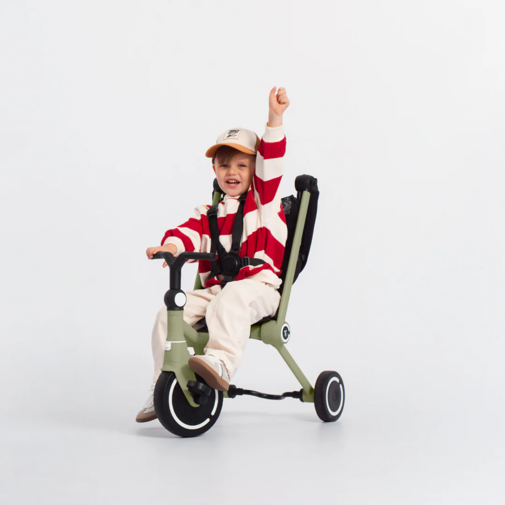  XE ĐẨY BA BÁNH SMARTRIKE WONDER - OLIVE 