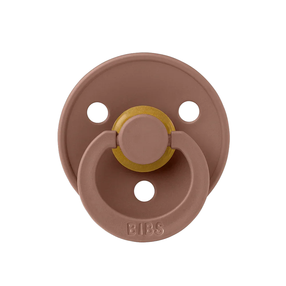 Ti Giả Núm Tròn Bibs Pacifier Colour Latex Size 1 Từ 0-6 Tháng 