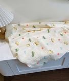  (A) Gối Chống Bẹp Đầu Tai Gấu Cho Bé Từ Sơ Sinh HV Bedding 