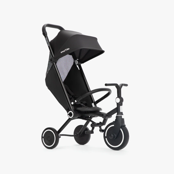  XE ĐẨY BA BÁNH SMARTRIKE WONDER MAX - JET BLACK 