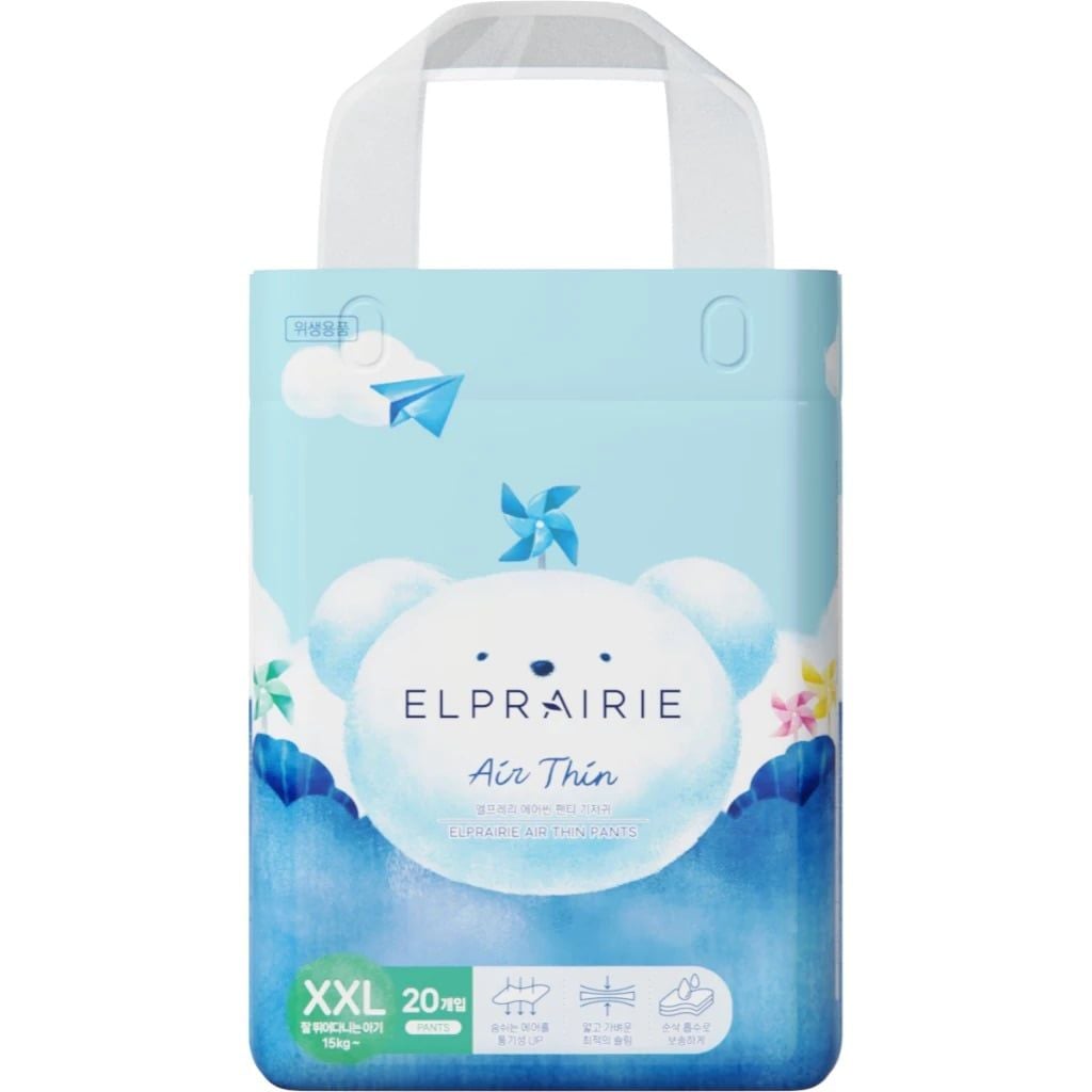  Tã/Bỉm Quần Elprairie Air Thin Nội Địa Hàn 