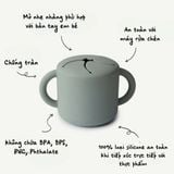  (A) Cốc Đựng Đồ Ăn Mushie Cho Bé 