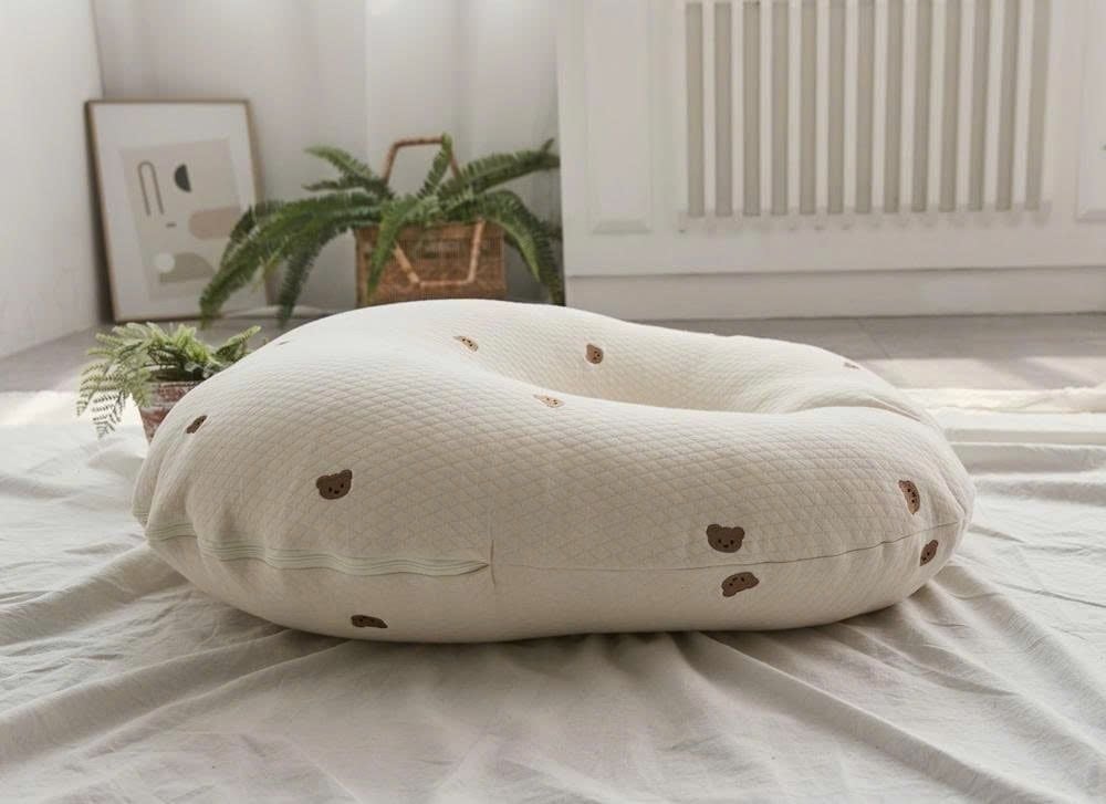  GỐI CHỐNG TRÀO NGƯỢC ROTOTO BEBE CHỮ C - LỤA GẤU 