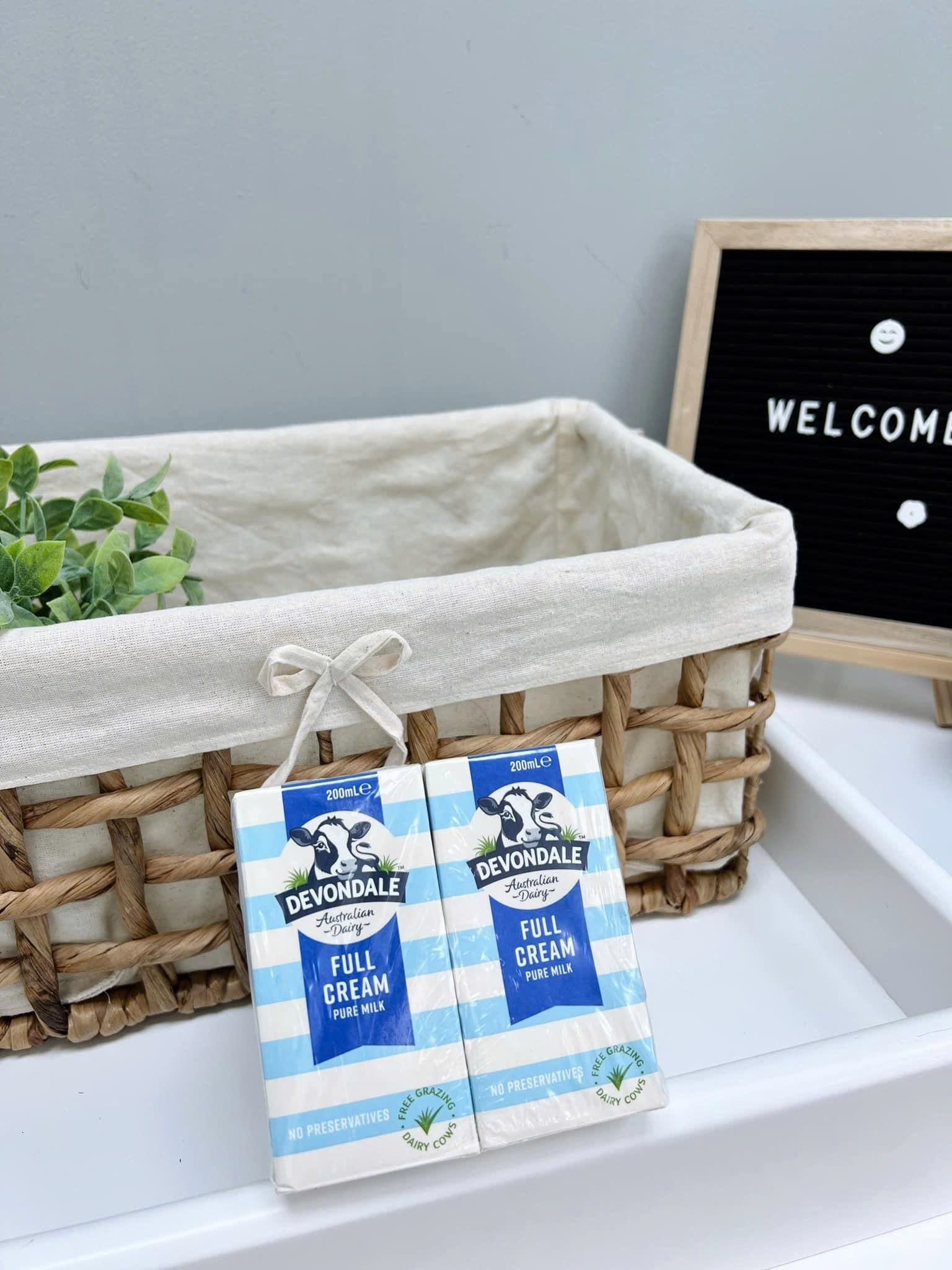  Sữa tươi Devondale Full Cream 200ml 