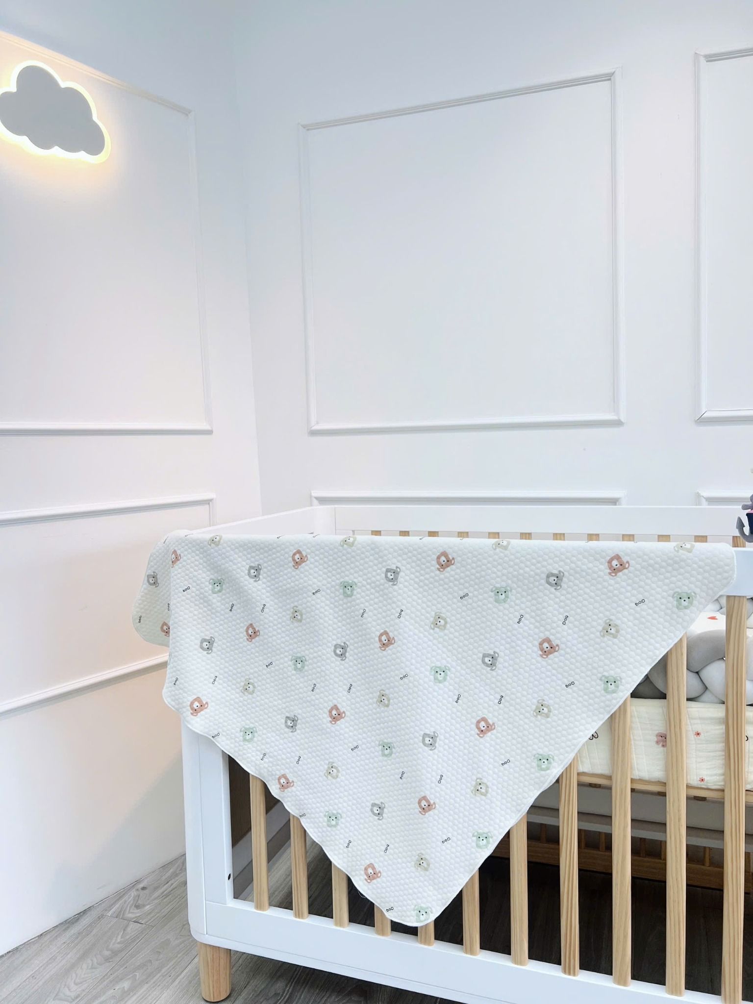  Ủ Choàng Vải Xô Chần HV Bedding 