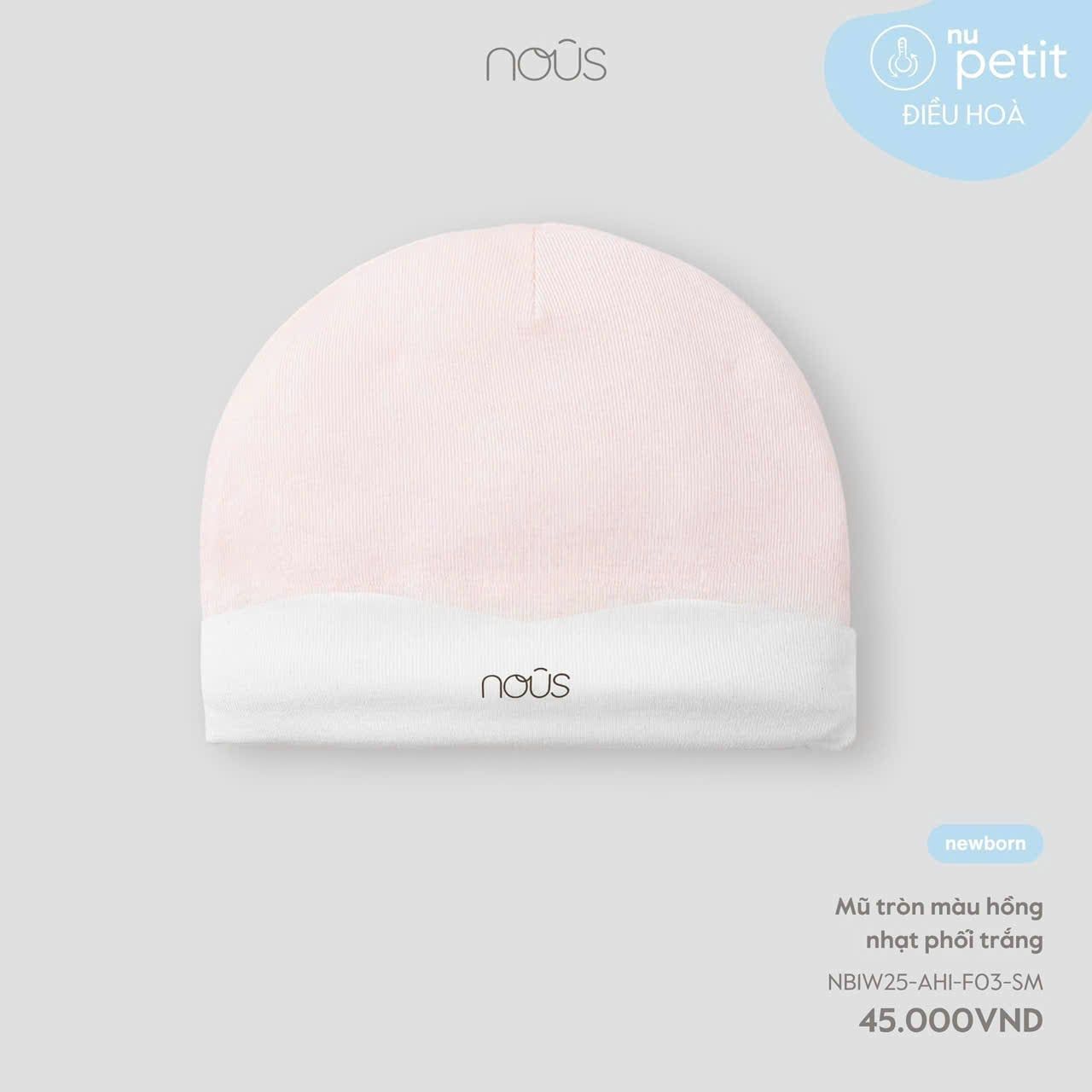  Mũ Cho Bé Sơ Sinh Nous 