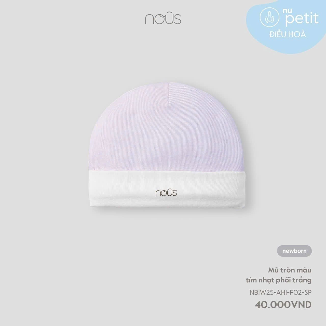  Mũ Cho Bé Sơ Sinh Nous 