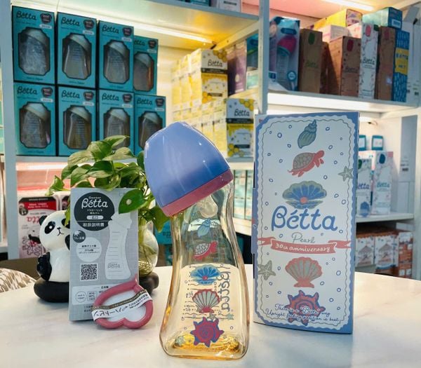  Bình Sữa Betta PPSU Họa Tiết Đại Dương Pearl 240ml 