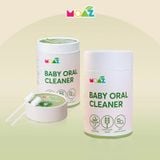  Que Gạc Rơ Lưỡi Cho Bé 360° Moaz Eco (Hộp 30 que) 