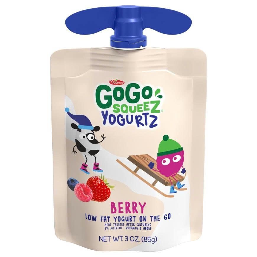  Sữa chua túi Gogo Squeez Yogurtz - Berry 