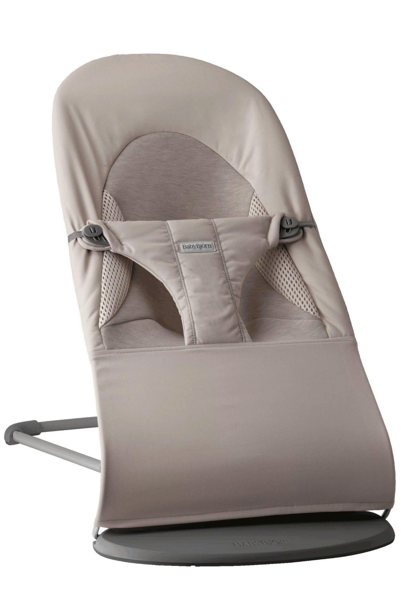  Ghế Rung Baby Bjorn Bouncer Bliss Vải Woven /Jersey / Tri-Fabric - Màu Sand Grey 