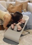  Ghế Rung Baby Bjorn Bouncer Bliss Vải Woven /Jersey / Tri-Fabric - Màu Sand Grey 