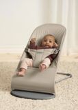  Ghế Rung Baby Bjorn Bouncer Bliss Vải Woven /Jersey / Tri-Fabric - Màu Sand Grey 