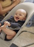  Ghế Rung Baby Bjorn Bouncer Bliss Vải Woven /Jersey / Tri-Fabric - Màu Sand Grey 