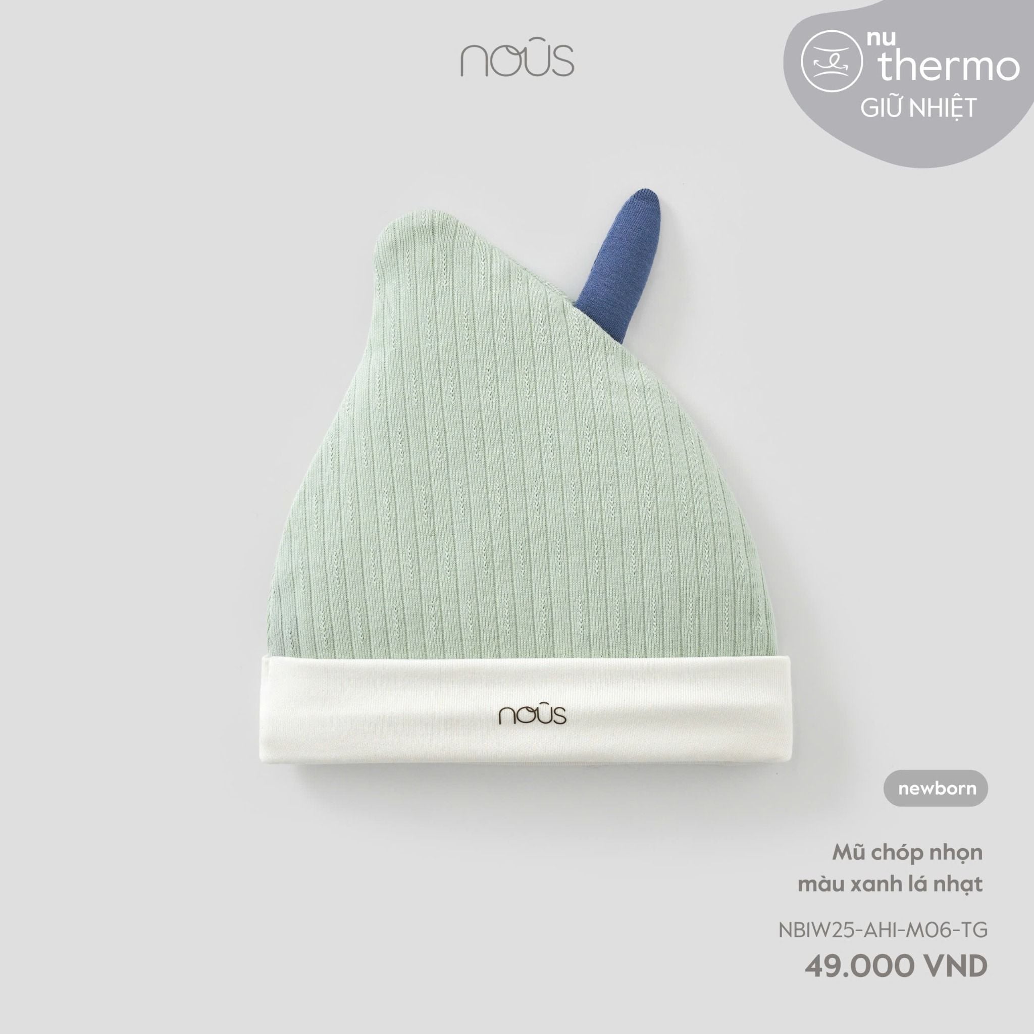  Mũ Cho Bé Sơ Sinh Nous 