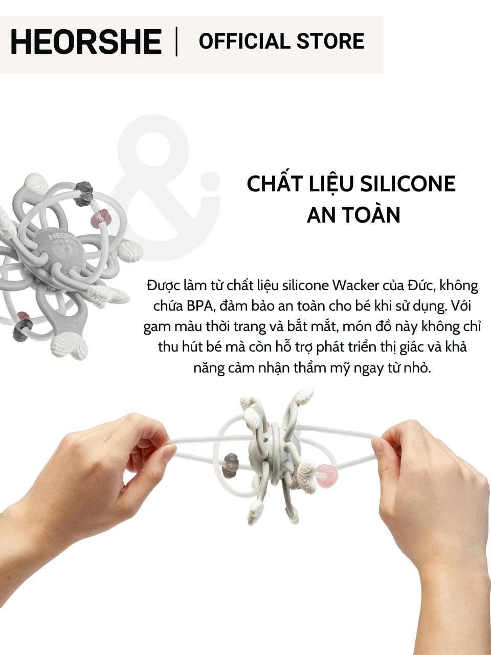  Đồ Chơi Gặm Nướu Galaxy Heorshe Slicone Cao Cấp 