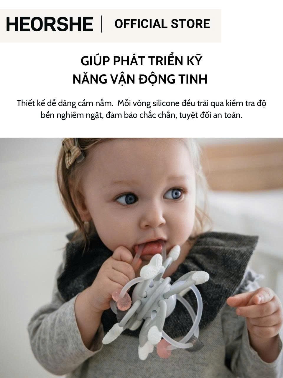  Đồ Chơi Gặm Nướu Galaxy Heorshe Slicone Cao Cấp 