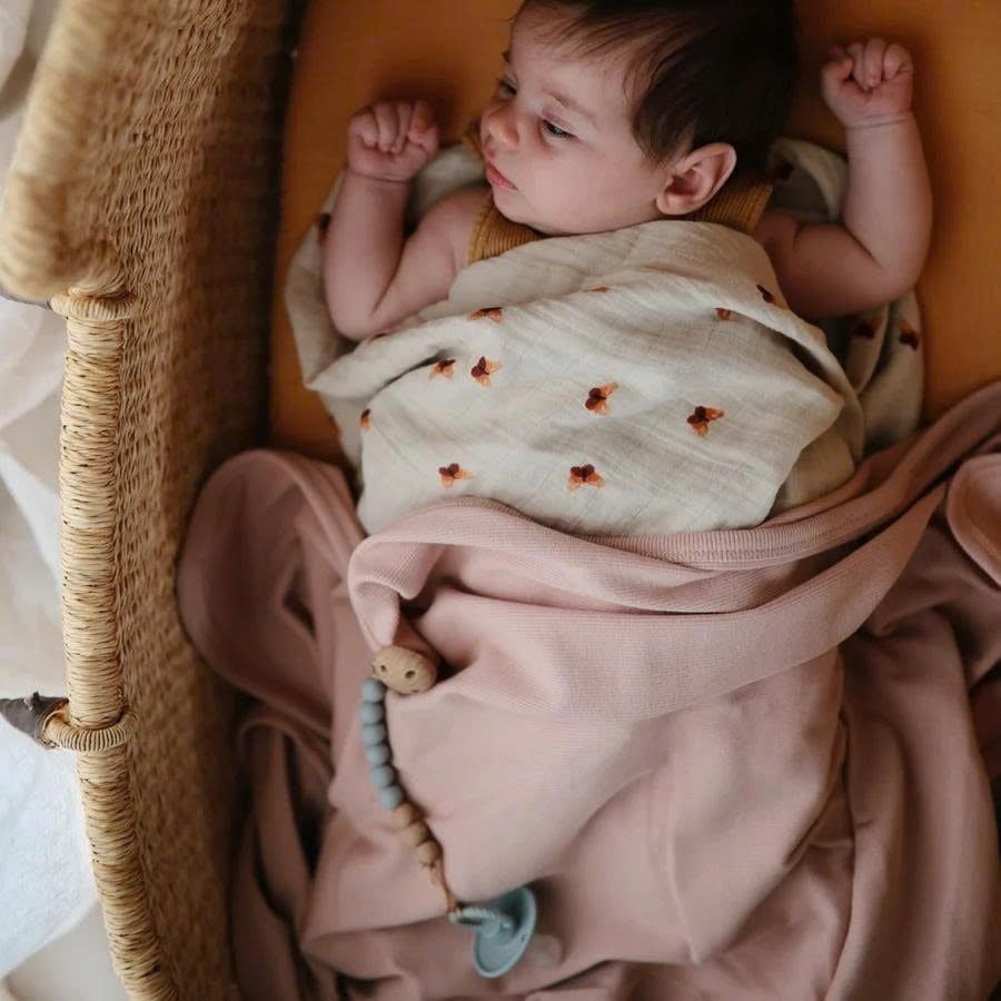  (A) Set 2 Ti Giả FRIGG Rope Silicone Pacifier Size 1 (0-6m) 