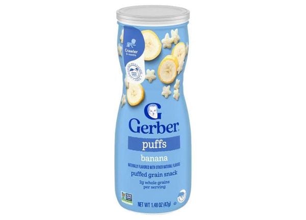  BÁNH ĂN DẶM GERBER PUFFS (42G) - VỊ CHUỐI 