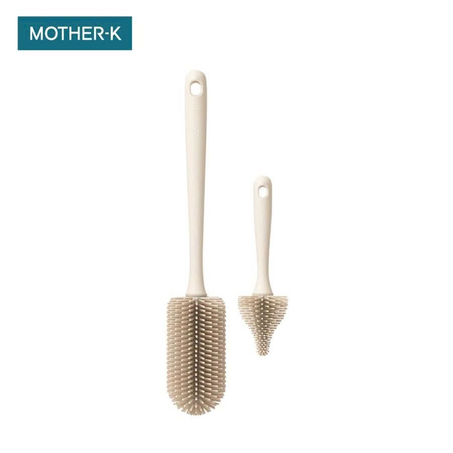  Bộ cọ bình sữa, núm ti silicone Mother-K Hàn Quốc 