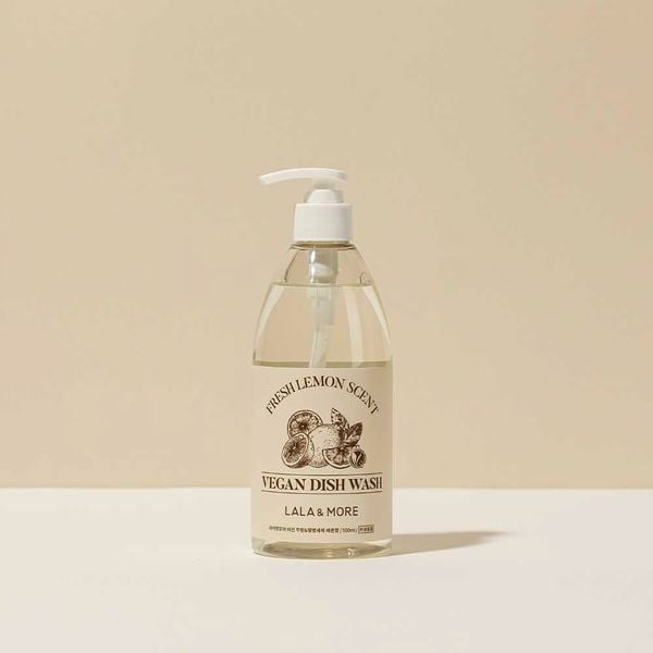  Nước Rửa Bình, Rau Củ Quả Và Chén Bát Thuần Chay Đậm Đặc Lala&More 500ml 